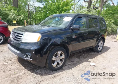 2012 Honda Pilot Ex-L из США, поврежденный, VIN 5FNYF4H68CB084429